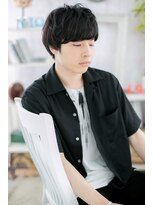 ヘアアンドビューティー ミック(Hair & Beauty miq)&nbsp;重めバング★デザイン性ショートa(miq阿佐ヶ谷)