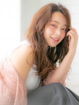 アース 上野店(HAIR&MAKE EARTH) 透明感カールロング