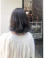 ヘアサロンオーケストラ(HAIR SALON ORCHESTRA)&nbsp;福山 リラクシーウェーブブルー グレージュ《ORCHESTRA》