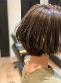 AUSTIN イルミナカラー×ヘルシーレイヤーボブディ