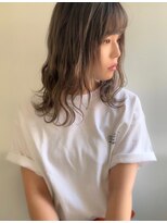 エル セルカ 高田馬場(el CERCA)&nbsp;外国人風グレージュカラー×波ウェーブスタイル【高田馬場】