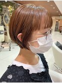★岡田有加★20代30代/まるみシルエットのコンパクトショート