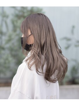 ヘアサロン エン(hair salon en.) 20代30代の大人可愛い透明感グレージュ