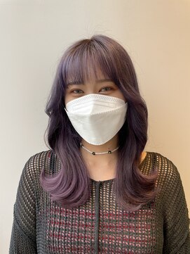 エイト ヘアサロン 渋谷本店(EIGHT) 韓国風ミディアムレイヤー