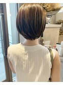【VALLEY hair care&spa】大人可愛いショートボブ