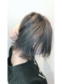 【PhoNia 緑園都市】外ハネボブ× ラベンダーグレージュ