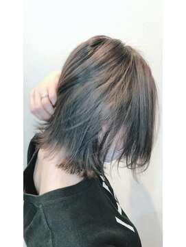 フォニア(PhoNia) 【PhoNia 緑園都市】外ハネボブ× ラベンダーグレージュ