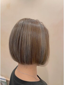 ハイル(Heil) 【Heil】 ボブショート/グレージュ/ハイライト/白髪ぼかし/池袋