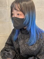 ボックスサロンアンドカフェ(box. SALON and CAFE)&nbsp;ブリーチ×トリートメントブルー