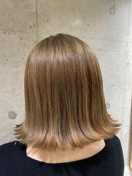 エイト 上野店(EIGHT ueno) EIGHT ueno【工藤】外ハネ/ミルクティーベージュ