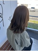 大人かっこいいセミロング