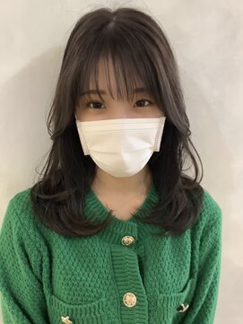 オリンテ バイ レシッド 表参道(orente by rcid) 【orente 表参道】モテ髪×透明感ミルクティベージュ