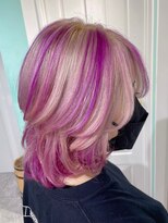 マティーナ ヘアー 池袋(Matina hair)&nbsp;【筋感パープル】20代30代40代