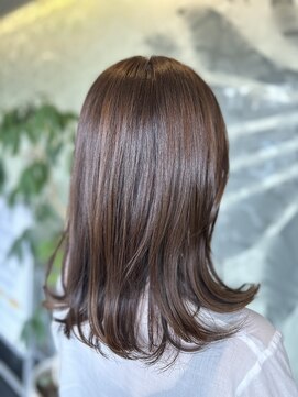 エディット アンド 緑地(Edit&) 外ハネ、ボブ