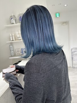 イト(ito.) balayage navy×blue