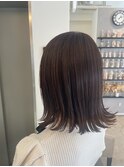 ラベンダーピンクブラウンカラー