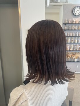 アヴァンスアンス 広島袋町店(AVANCE.ens) ラベンダーピンクブラウンカラー