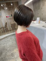 エタ(eta)&nbsp;【eta】前下がりショート×ブリーチなしWカラー/梁本