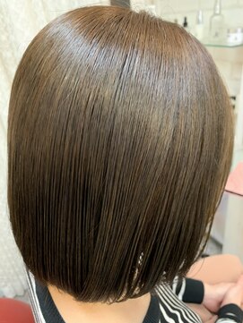 ロマンヤカタ ファース(ROMAN YAKATA fars) 髪質改善 プレミアムカラー オリーブカラー 艶髪@田代3/27