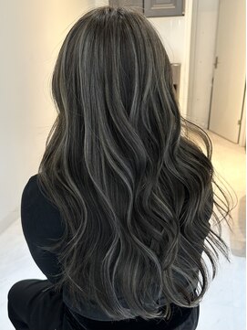 スティロ(stylo) ハイライトカラーグレージュベージュケアブリーチダブルカラー