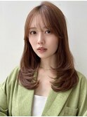 レイヤーカット小顔ヘアサラ艶ロングロングレイヤーRI-20