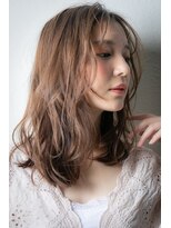 カバーヘア ブリス 大宮西口(COVER HAIR bliss) ミルクティーベージュ乾かすだけ抜け感ミディアムu大宮20代30代