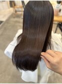 ツルツルさらさら髪質改善ストレート