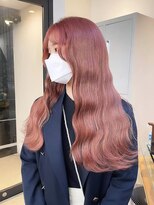 シェーン 仙台駅広瀬通店(schon)&nbsp;ブリーチカラー／ペールピンク／ハイトーン