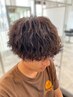 【メンズ】カット+カラー+パーマ￥11000(水戸/センターパート/眉毛/メンズ)