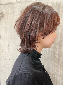 トコラソ 柏店(tocolaso) エアリーアプリコットウルフカット