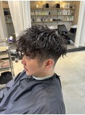 スパイラルパーマ
