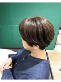 ナチュラル白髪ぼかし【ブリーチなし】