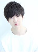 ナチュラルショート/刈り上げラフマッシュ