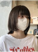 【熊本/上通り】ツヤ感と動きを両立◎ボブウルフ