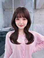 フィヴェント(Fivent) 美髪韓国レイヤーイメチェン似合わせチェリーブラウンミニウルフ