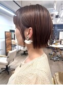 熊本ボブ/切りっぱなしボブ/熊本美容室/髪質改善/20代30代
