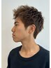 【メンズ限定】メンズカット＋ヘッドスパ（15分）＋眉カット   ￥8250→￥6600