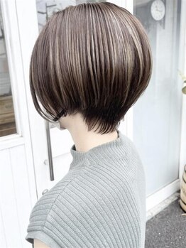 ヘアリゾート クオリア(hair resort Quaria by piece)の写真/髪質・バランスを考慮した美フォルムなショートカット★徹底したカウンセリングと技術でリピーター続出◎