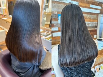 ヘアメイク バンブー(Hair Make Bamboo)の写真/Bamboo一押しの【髪質改善メニュー】髪の広がりやパサつき、うねりが気になる方もぜひご相談ください。