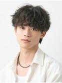 MEN’S HAIR/波巻ツイストスパイラル/フェザーパーマ/渋谷