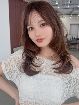 アグ ヘアー ヴェロチタ 広島中央通り店(Agu hair velocita) 《Agu hair》ベージュハッシュカット×numberA.ヘアバター