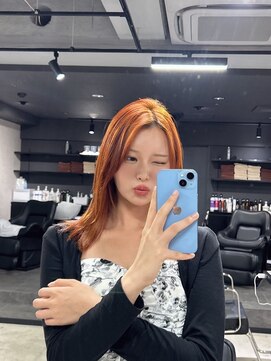 ザシェノンウメダ(THA CHAINON UMEDA) 心斎橋/着物ヘア/大人ガーリー/ダークアッシュ/似合わせカット