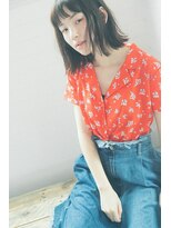 ディッセンバー 渋谷(December)&nbsp;『December』楽なのにこんなにかわいい♪大人気切りっぱなしボブ