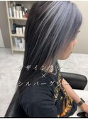 デザインカラー/白髪ぼかし/シルバー/グレー/中野美容室