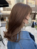 パール(PearL) 【PearL】大人ガーリー/透明感カラー/似合わせカット/韓国/前髪