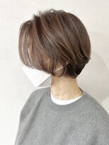 エンクス 天王町店(enx)&nbsp;着物ヘア/ダークアッシュ/ミディアムレイヤーカット/天王町AI202