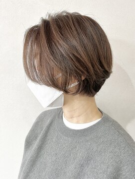 エンクス 天王町店(enx) 着物ヘア/ダークアッシュ/ミディアムレイヤーカット/天王町AI202