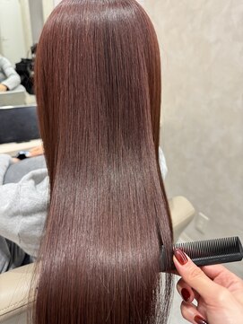 エニー 北千住(any) 【春ヘア】カシスピンクカラー×髪質改善トリートメント