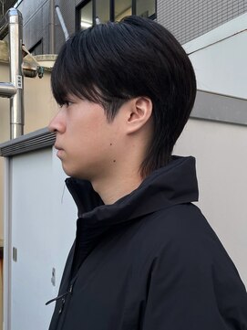 ネクストフォーヘアー(NEXT for hair) ダウンパーマ　メンズウルフ　ナチュラル