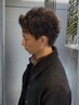 【頭皮さっぱりメンテナンス】カット+マイクロバブルシャンプー